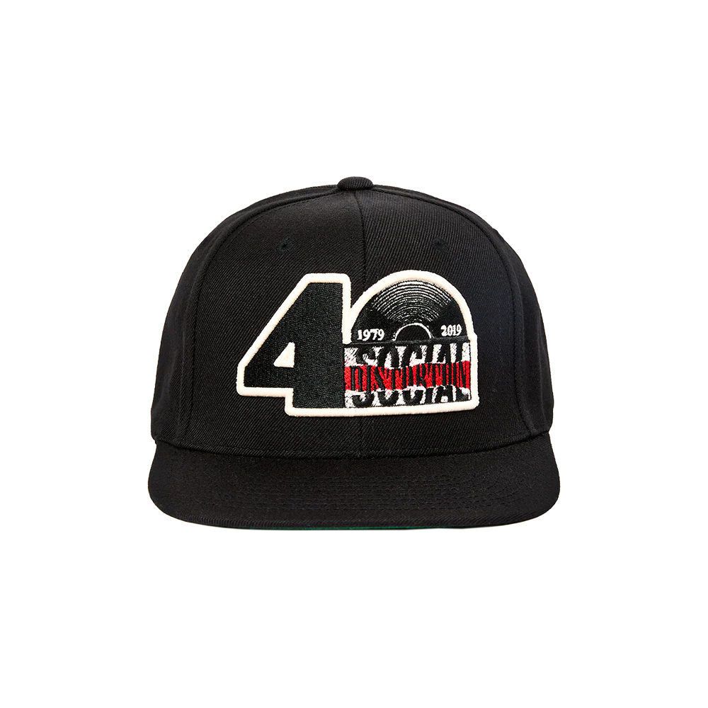40 Year Snapback Hat