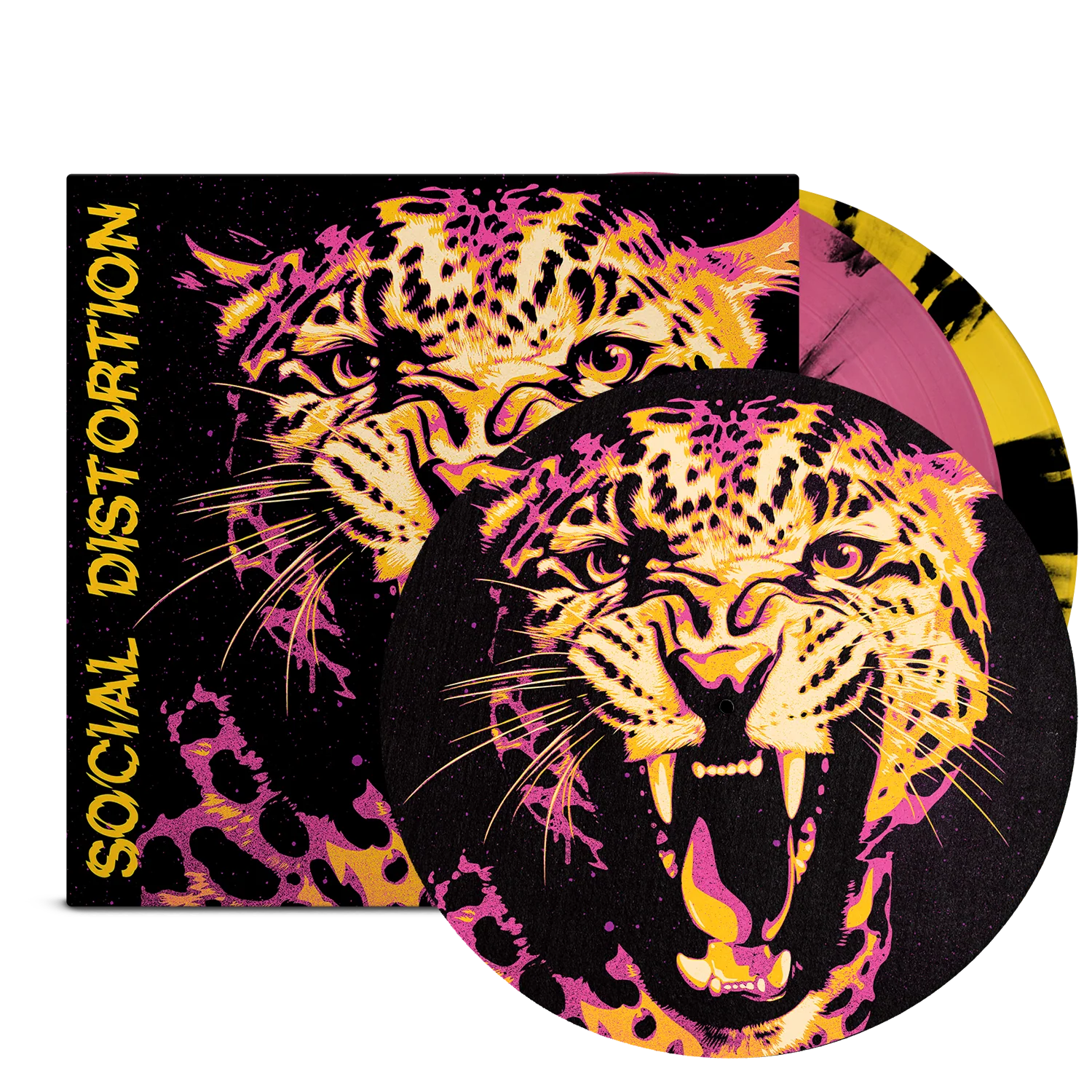 Born To Kill 2LP (Pink + Yellow with Heavy Black Splatter) w/ Slipmat
