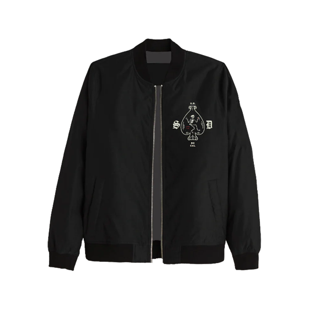 Skelly Banner Bomber Jacket