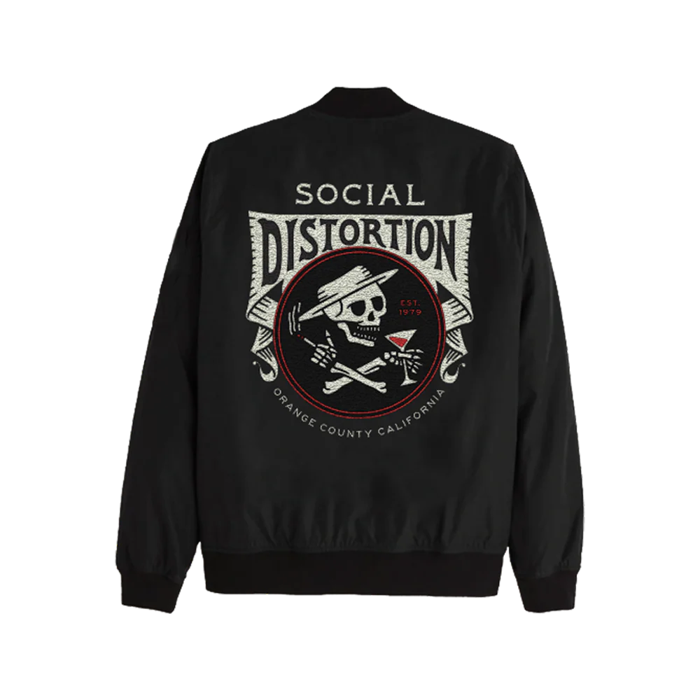 Skelly Banner Bomber Jacket - Image 2