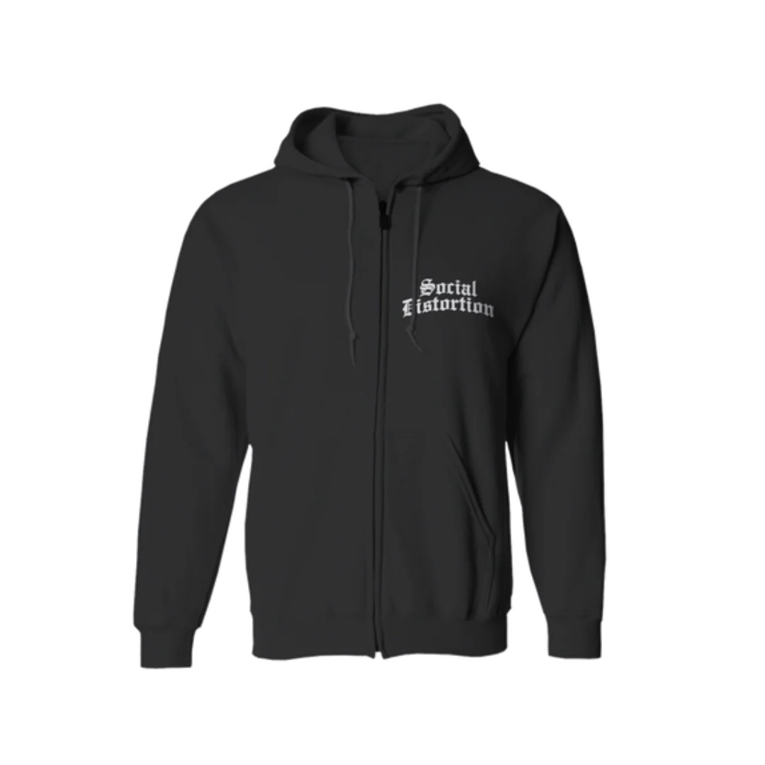 Skelly Zip Up Hoodie